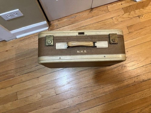 vintage antique Hartmann SUITCASE  - Picture 2 of 4