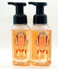 2-Pack Bath Body Works PEACH BELLINI Gentle Foaming Hand Soap 8.75 fl.oz Set
