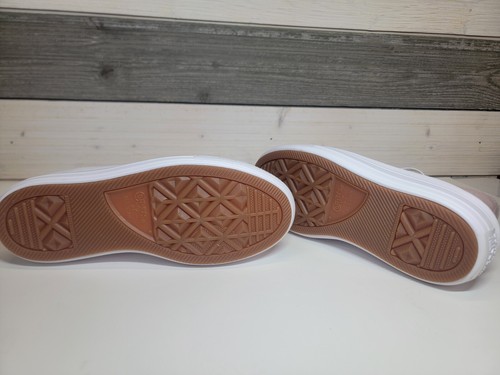 Converse Chuck Taylor Move Platform Shoe Canvas Pink Sneakers Women Size 7 - Picture 5 of 6