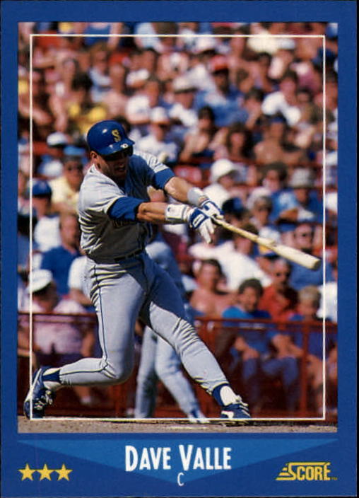 1988 Score #126B Dave Valle COR - NM
