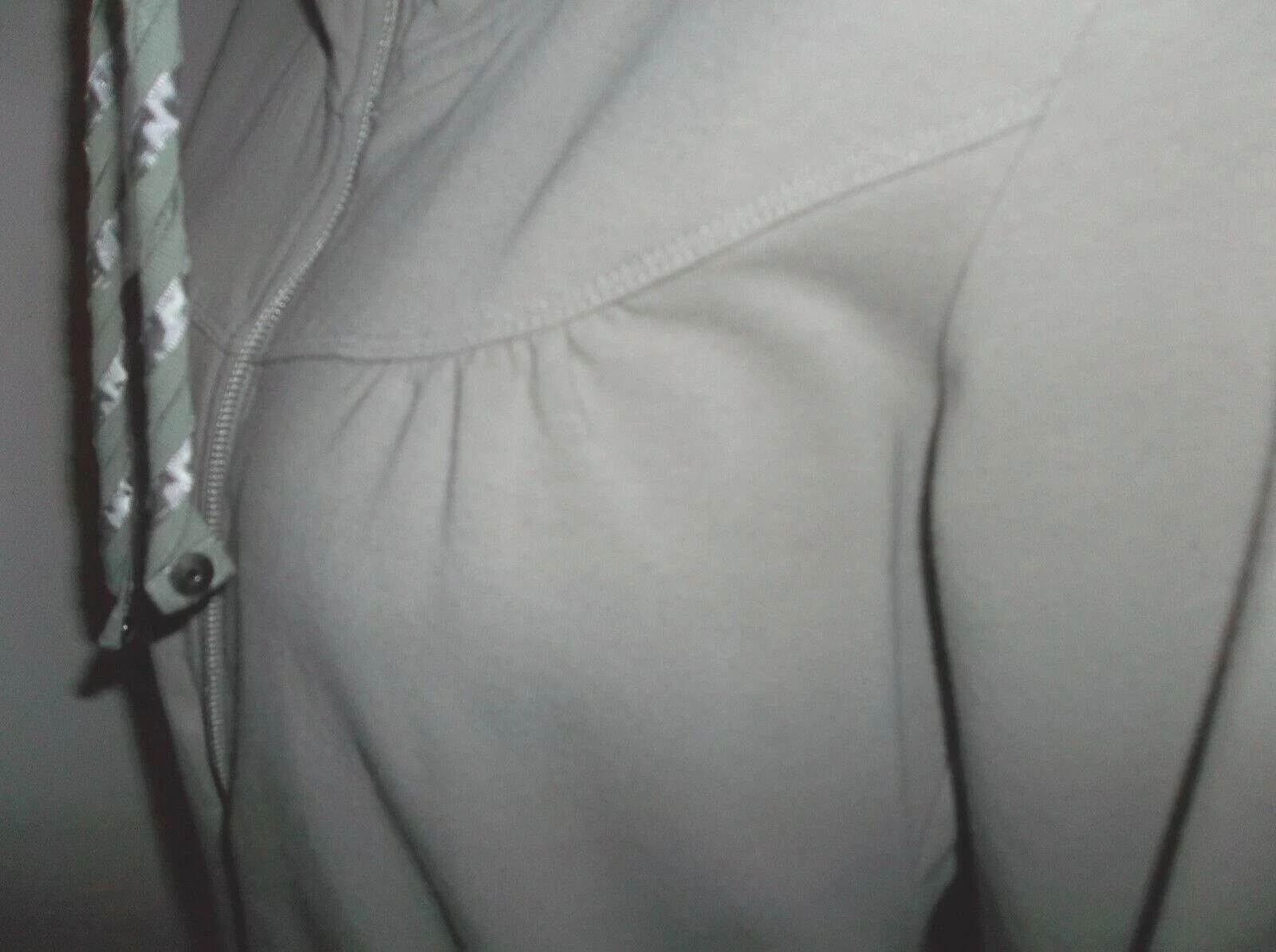 lole full zip pockets embroidered cotton/elastane jacket