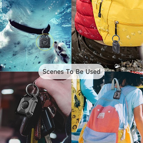 for airtag Case TPU Waterproof Protective Cover Keychain Q2N5 - Bild 11 von 13