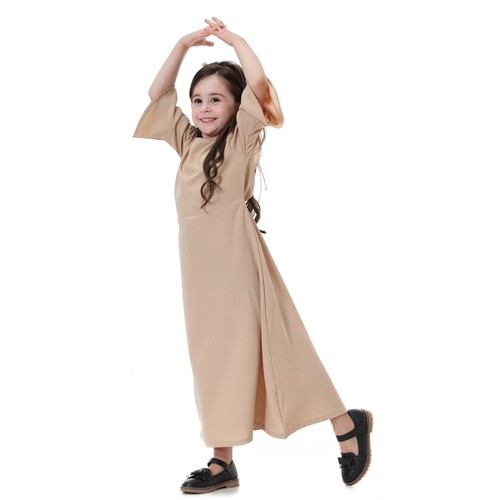 Muslimische Mädchen Abaya Kinder Kaftan islamischer Kaftan Kinder langes Kleid Morgenmantel Kleid arabisch - Bild 206 von 319