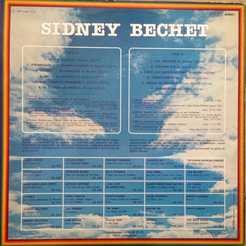 Sidney Bechet Le Disque D'Or De Sidney Bechet - LP 33T - Picture 2 of 3