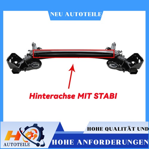 Neu Hinten Achskörper Hinterachse für Fiat 500 C 2009-2024 Ford KA RU8 2008-2016 - Bild 1 von 7
