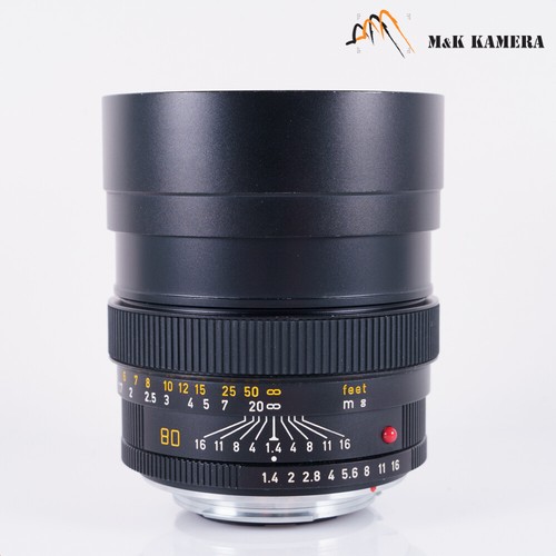 LEITZ Leica Summilux-R 80mm/F1.4 E67 Lens Yr.1980 Germany #23013 - Picture 2 of 9