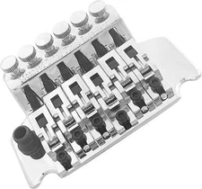 Guitar Tremolo Bridge Floyd Rose Style Double Locking Electric Chrome