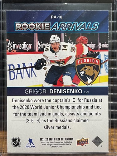 2021-22 Upper Deck Credentials Hockey Base and Insert Singles PICK FROM LIST - Picture 38 of 54