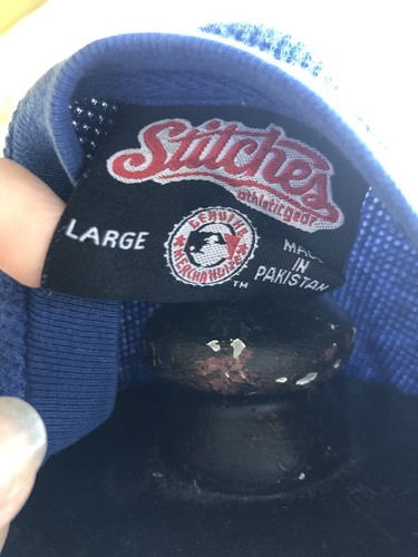 Texas Rangers Stitches Athletic Gear  Long Sleeve Thermal Shirt SZ  Large Blue - Picture 12 of 21