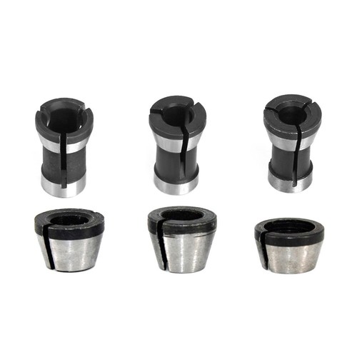 Easy to Use Router Bit Shank Adapter Set for Versatile Trimming Operations - Picture 3 of 11