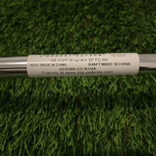 Cleveland HB Soft Milled #14 Putter 35" w/ Cover New RH Right Hand - Picture 9 of 11