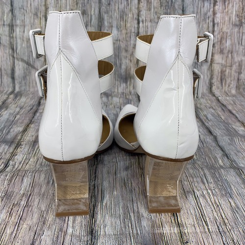 John Fluevog Modern Living Slant, White, 9.5 - Picture 9 of 20