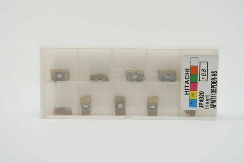 10 pcs HITACHI APMT 1135PDER-HS Grade JP4020 Carbide Inserts APMT