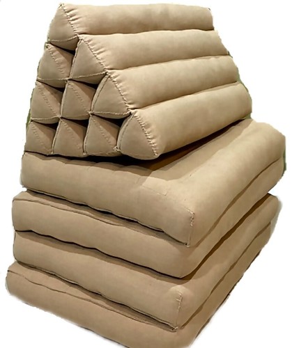 triangle pillow, floor cushion, fold up pillow, fold mattress triangle cushion - Picture 79 of 99