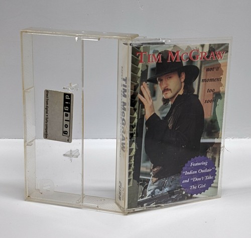 Tim McGraw Not A Moment Too Soon Cassette Tape - Picture 3 of 8