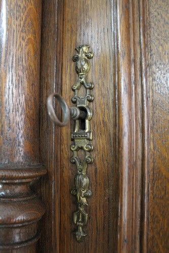 Buffet Gründerzeit Antik Eiche Anrichte Historismus Kredenz Frankreich Buf138 - Bild 12 von 20