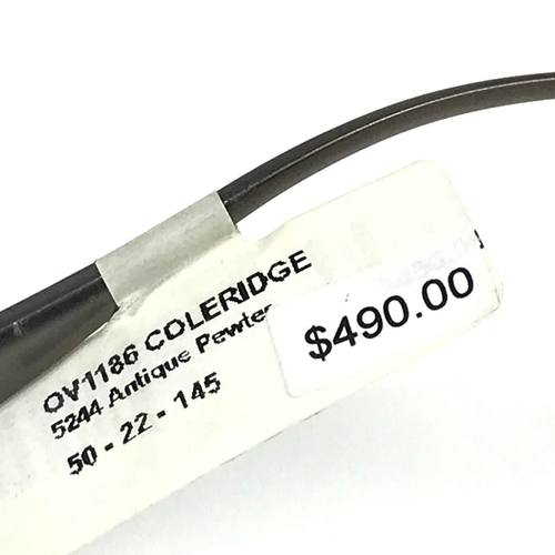 Oliver Peoples Oprawki do okularów OV1186 5244 COLERIDGE Antique Pewter 50-22-145 - Zdjęcie 9 z 11