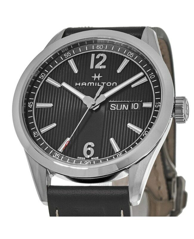 New Hamilton Broadway Day Date Quartz Men's Watch H43311735