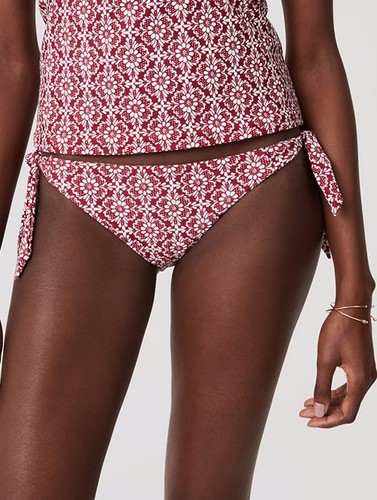 NWT ANN TAYLOR LOFT Beach Maui Dream Tie Bikini Bottom Size M nwt - Picture 1 of 2