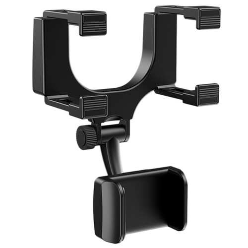 Abs Clamp Tachograph Bracket Rearview Mirror Accessories Car Phone Mount for