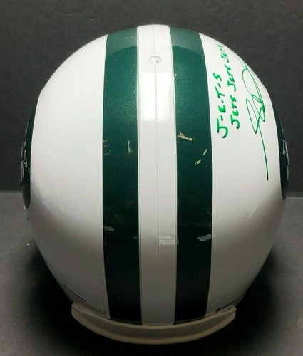 Sam Darnold Signed F/S New York Jets Football Helmet "J-E-T-S Jets Jets Jets BAS - Picture 8 of 9