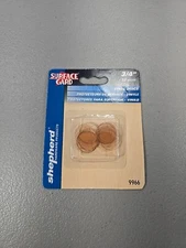 Shepherd Hardware 9966 Non Adhesive Vinyl Disc, 3/4", Clear, 10/Pack NEW