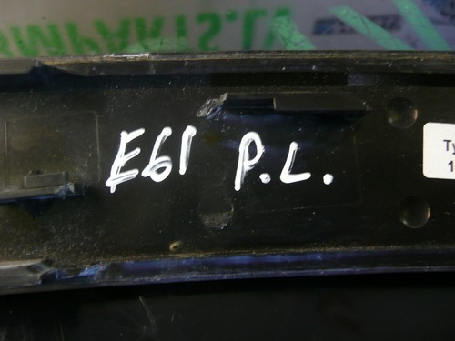 USED GENUINE BMW E60 E61 WOOD PANEL POPLAR WOODGRAIN FRONT RIGHT BRAUN 6959334 - Picture 3 of 3