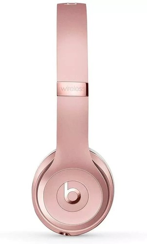 Beats Solo 3 Solo3 Wireless On-Ear Bluetooth Headphones MX442LL/A - Rose Pink - Picture 3 of 6