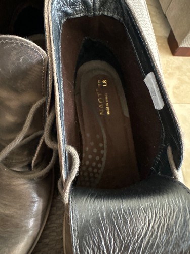 Naot Women's Levanto Ankle Boot Vintage Gray Distressed US Size 6/6.5 EU 37 $75 - Picture 5 of 6