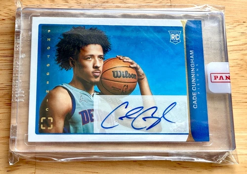 2021-22 Panini Photogenic Rookie Signatures Cade Cunningham #RS-CAD Auto RC