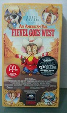 An American Tail Fievel Goes West (VHS,1991) Never Opened 