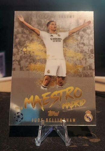 UTF-JB JUDE BELLINGHAM 2024-2025 MATCH ATTAX RARE CARD - EL MAESTRO DE MADRID -