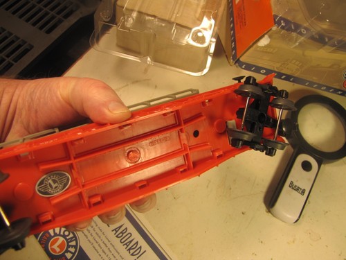 Lionel 6-19450 Barrel Ramp Flatcar Postwar Celebration - Picture 6 of 10