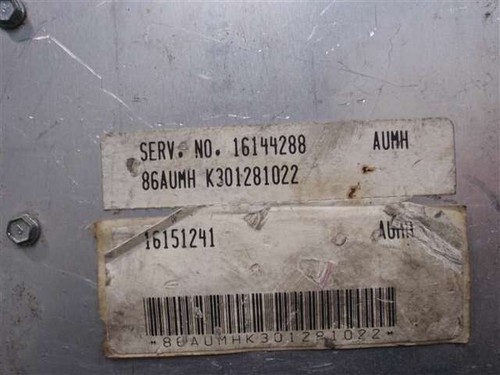 1989 Chevrolet Astro Engine Computer ECU 16151241 16144288 JDM 141014 - Picture 2 of 4