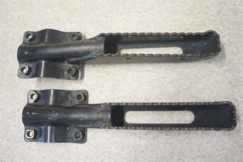 1987 86 87 88 Honda TRX 200SX Fourtrax Stock OEM Footpegs Foot Pegs - Picture 7 of 13