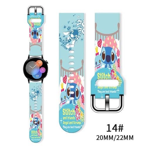 Correa de reloj Disney Stitch Samsung Galaxy 6/5, Amazfit Balance 5pro 45 mm - Imagen 20 de 62