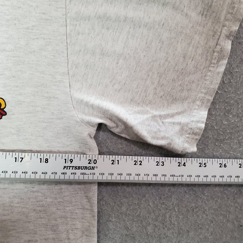 VINTAGE St. Louis Cardinals Medium Gray Cortes 22 Henley Logo Graphic Print READ - Picture 4 of 9