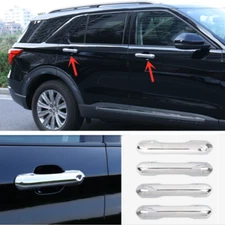 Chrome Door Handles Cover Trim 4pcs For Ford Explorer 2020-2023