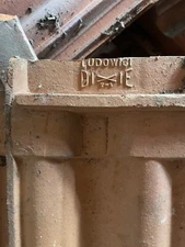 RARE Early 1900’s Ludowici “Dixie” Terracotta Roofing Tiles