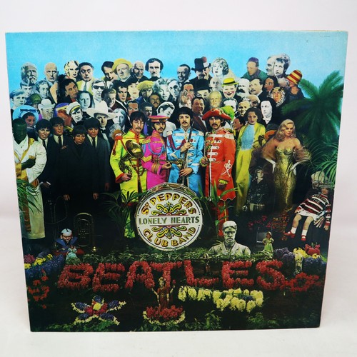 VINTAGE EMI PARLOPHONE THE BEATLES SGT. PEPPERS LONELY HEARTS CLUB BAND VINYL LP - Picture 1 of 10