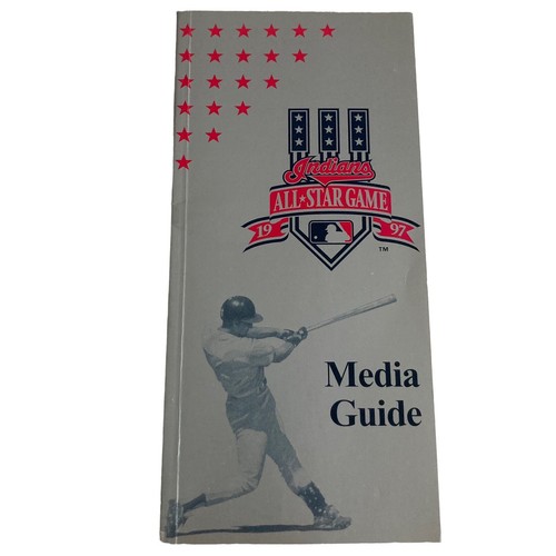 INDIANS ALL STAR GAME 1997 MLB Media Guide Book - Bild 9 von 9