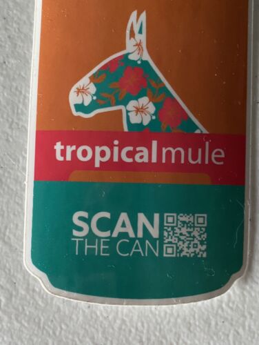 Adesivo Decalcomania 'Merican Mule Tropical Mule Nuovo 4" x 2" - Foto 2 di 6