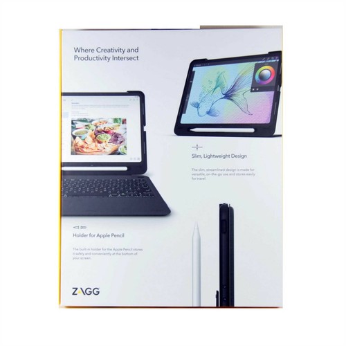 ZAGG CASE FOR IPAD PRO 11 IN 1ST GEN 2018 SLIM BOOK GO KEYBOARD FOLIO 103302317 - Bild 2 von 6