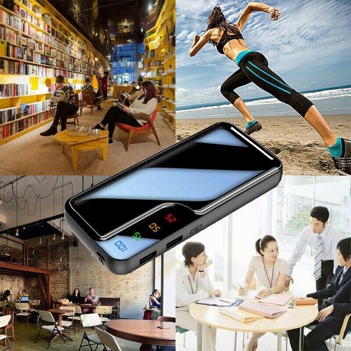 2024 Super 9000000mAh 2 USB Portable Charger External Power Bank for Cell Phone - Picture 8 of 15