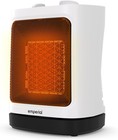 Emperial Electric Heater, 2000W Ceramic Mini Fan Heater with Oscillation, 2 Heat
