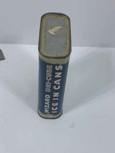 Vintage Tin Can Wizard Dri-Cube Ice in Cans Full - Picture 9 of 10