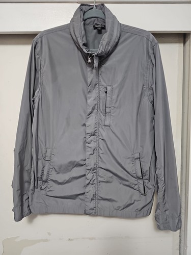 JAMES PERSE Y/osemite Causeway Gray Full-Zip Hoodie Windbreaker Jacket SZ 1 - Picture 4 of 19