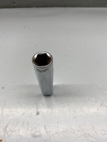 MILWAUKEE 3/8 DRIVE SAE 6-POINT DEEP SOCKET  7/16 - Picture 2 of 3