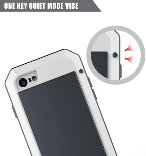 For iPhone SE 2022/2020 8 7 6s Plus Metal Case Heavy Duty Shockproof Tough Cover - Picture 9 of 19
