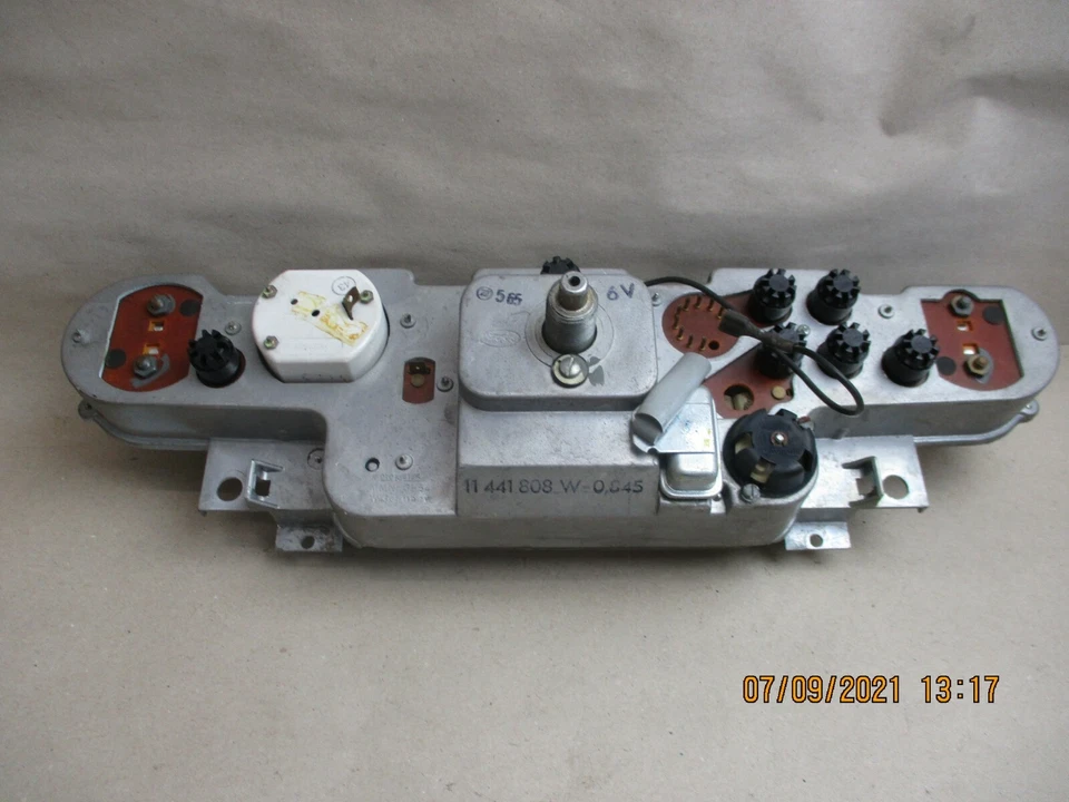 Ford Taunus P5 Tacho Tachometer Speedometer 180 Uhr Kombiinstrument Motometer - Bild 4 von 4